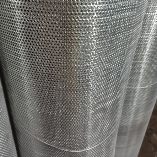 8x4 Plain GI perforated Sheet